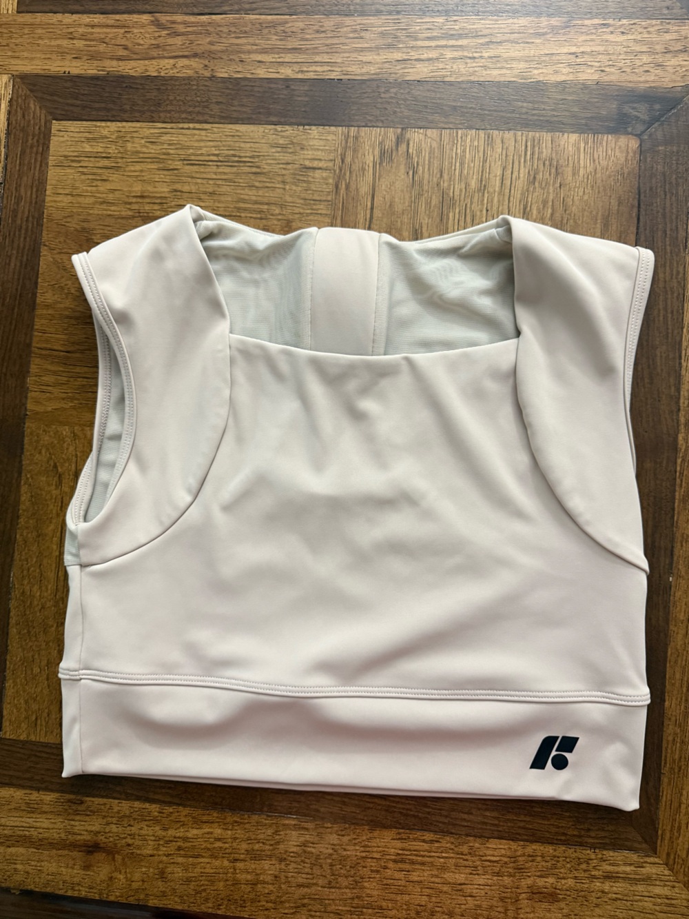 Forme posture revive ecru/bone bra in XL